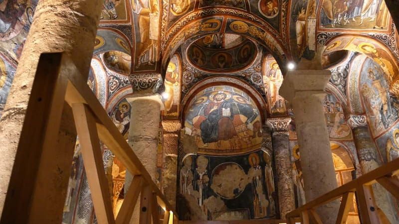 From Göreme: Cappadocia Red and Green Highlights Tour - Kaymaklı Underground City: What People Hid, and How They Lived