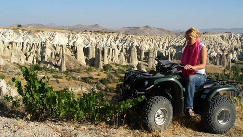 From Göreme: Cappadocia Valleys at Sunset ATV Tour - Riding the Valleys: Red, Love, Rose in Plain English