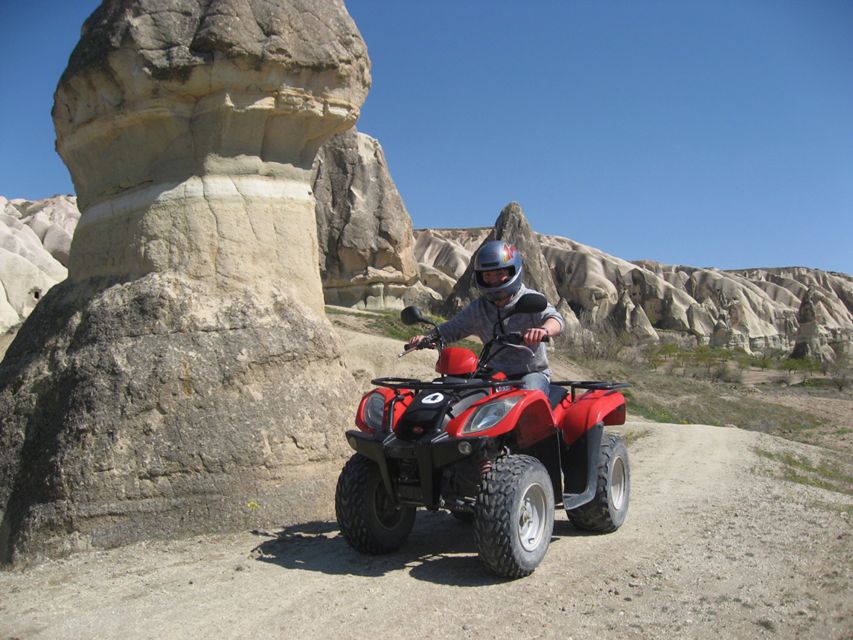 From Göreme: Cappadocia Valleys at Sunset ATV Tour - ATV Pickup From Göreme: The Part That Sets the Mood