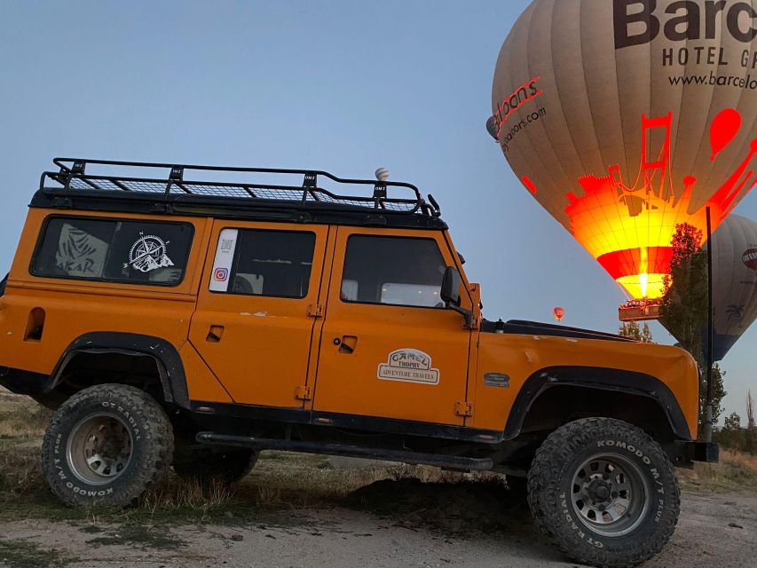 From Göreme/Ürgüp: Cappadocia Jeep Safari Sunrise or Sunset - Pickup in Göreme or Ürgüp: Small Group Comfort That Matters