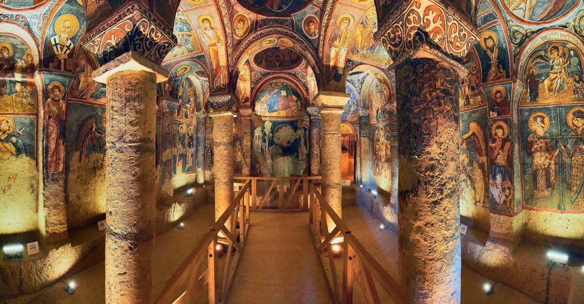 Full Day Cappadocia Red and Green Combined Day Tour + Lunch - Göreme Open Air Museum: Rock Churches, Frescoes, and Meaning