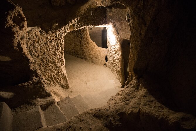 Full-Day Cappadocia Tour with Sunrise Hot Air Balloon Ride - Walking the Red and Rose Valleys near Göreme: fairy chimneys, cave churches, and a real 4 km day