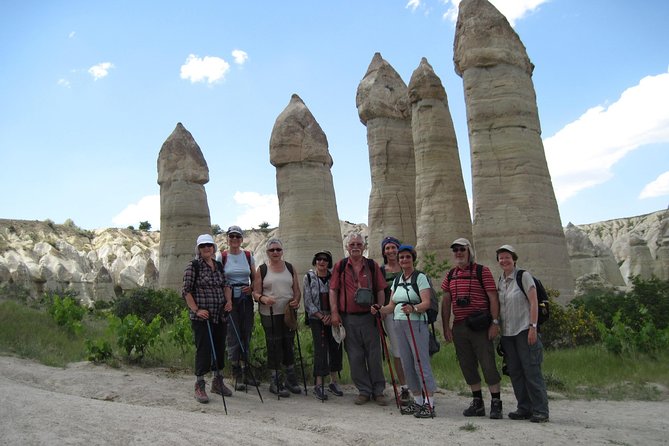 Full-Day Hiking at Cappadocia - Love Valley rock formations and the character coffee break