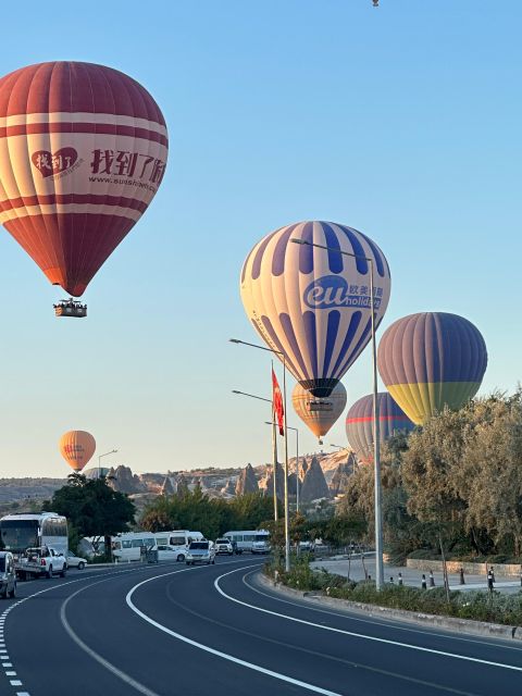 Göreme: Luxury Hot Air Balloon Flight in Göreme Valleys - The ground stops: breakfast, photo breaks, and shopping time
