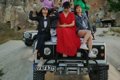 Jeep Safari Tour Cappadocia 4x4 Off-road ( Private Tour) - Stop 1 in Gomeda Vadisi: fairy chimneys plus quick valley photo breaks