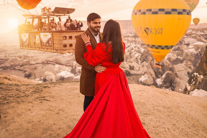 Marriage Proposal and Photoshoot in Cappadocia with Balloon view - Key highlights you’ll notice right away
