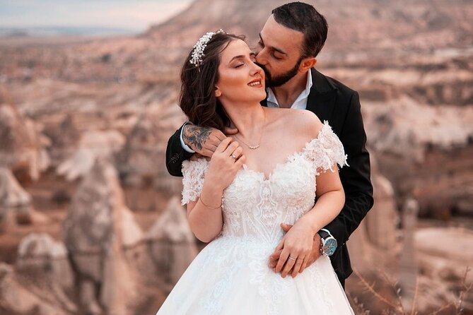 Marriage Proposal and Photoshoot in Cappadocia with Balloon view - Pickup, mobile tickets, and being ready to go