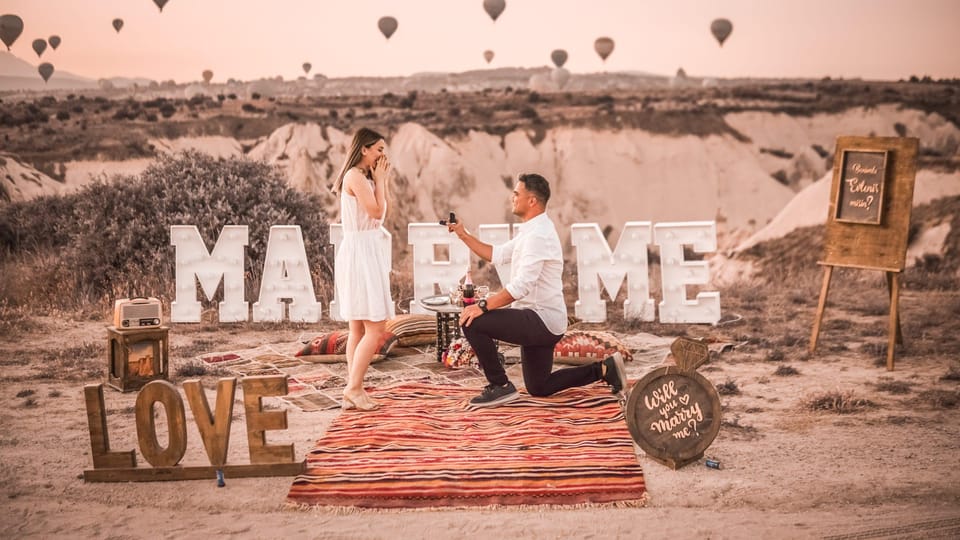 Marriage Proposal Surprise & Engagement in Cappadocia - Key Points to Know Before You Go
