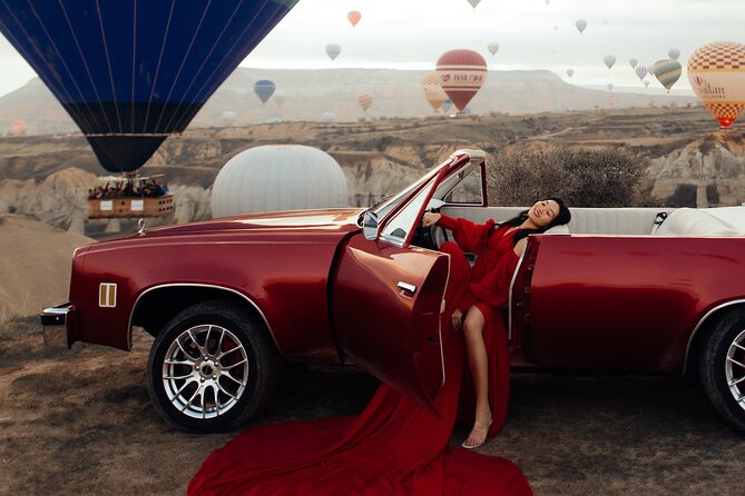 Private Classic Car Sunrise Balloon Chasing Experience - Stop 2 in Love Valley: Phallic Rocks, Big Views, and Photo Time