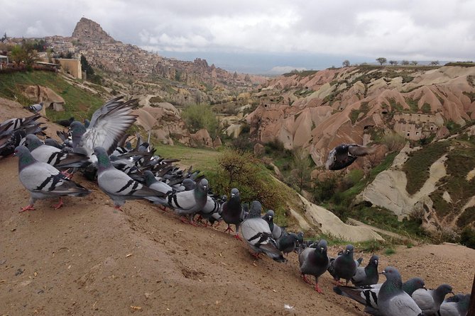 Private Highlights of Cappadocia Tour with lunch - Pigeon Valley viewpoints and Uçhisar Castle: the payoff view