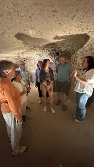 Red plus Kaymaklı Undergroundcity with guide lunch ticket - Göreme panorama and Uchisar Castle: rock-view photos without the stress