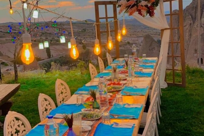 Romantic Cappadocia Sunset Dinner and Wine - Dinner plan: soup, a real main, and dessert you can pick