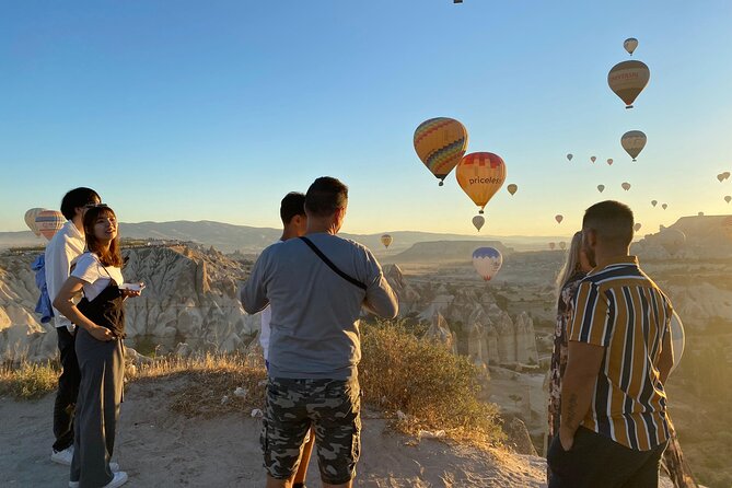 Sunrise Balloon Watching Tour with Photographer in Goreme - Love Valley at Sunrise: Getting Closer to the Balloon Action