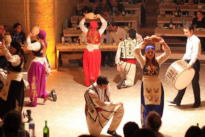 Turkish night show with dinner and unlimited free alcohol - The show itself: belly dance, folk dance, dervish whirls, and wedding-style moves